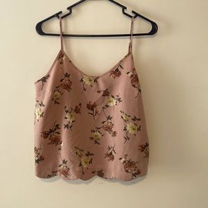 Pink flower top